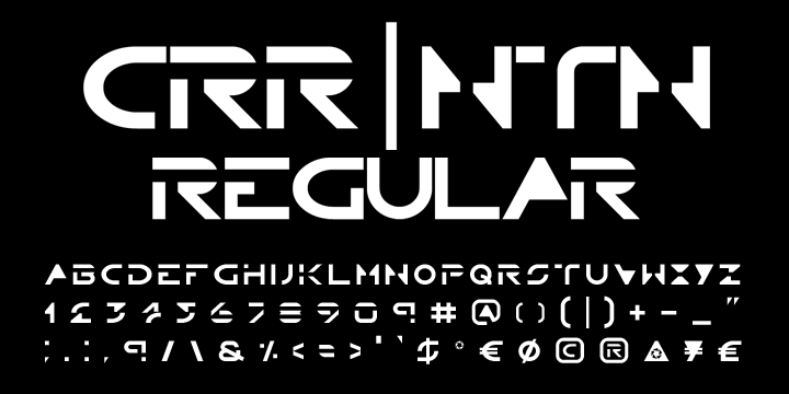 Example font CRR NTN #1